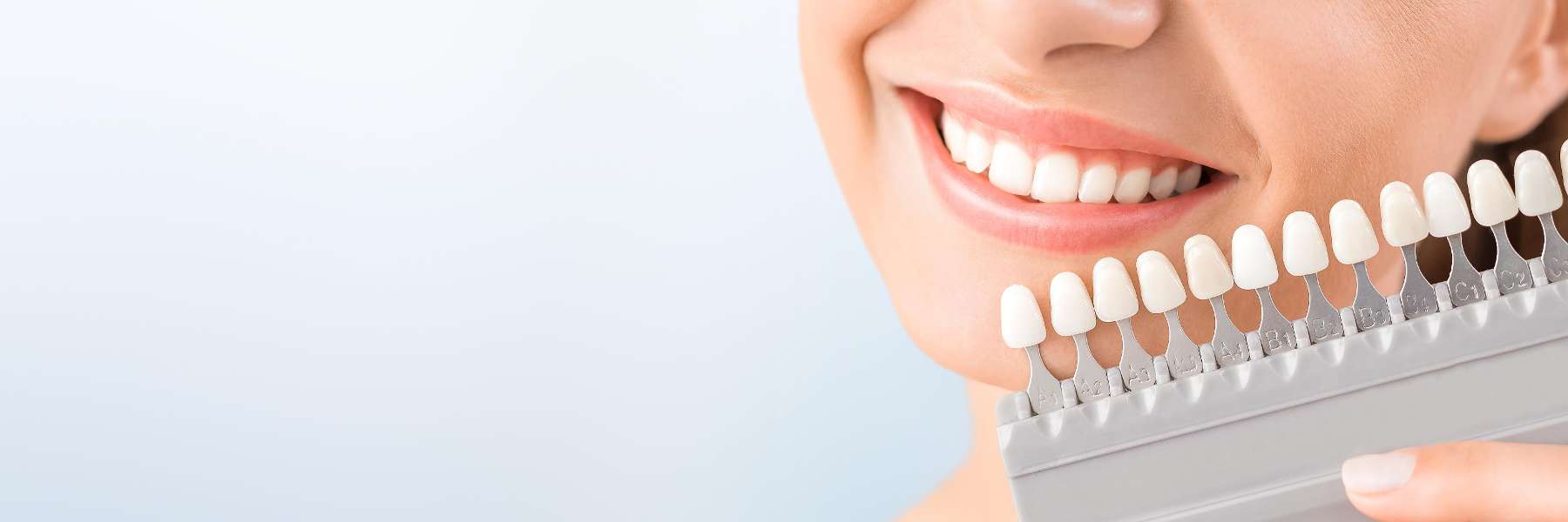 girl getting professional teeth whitening in brentwood tn