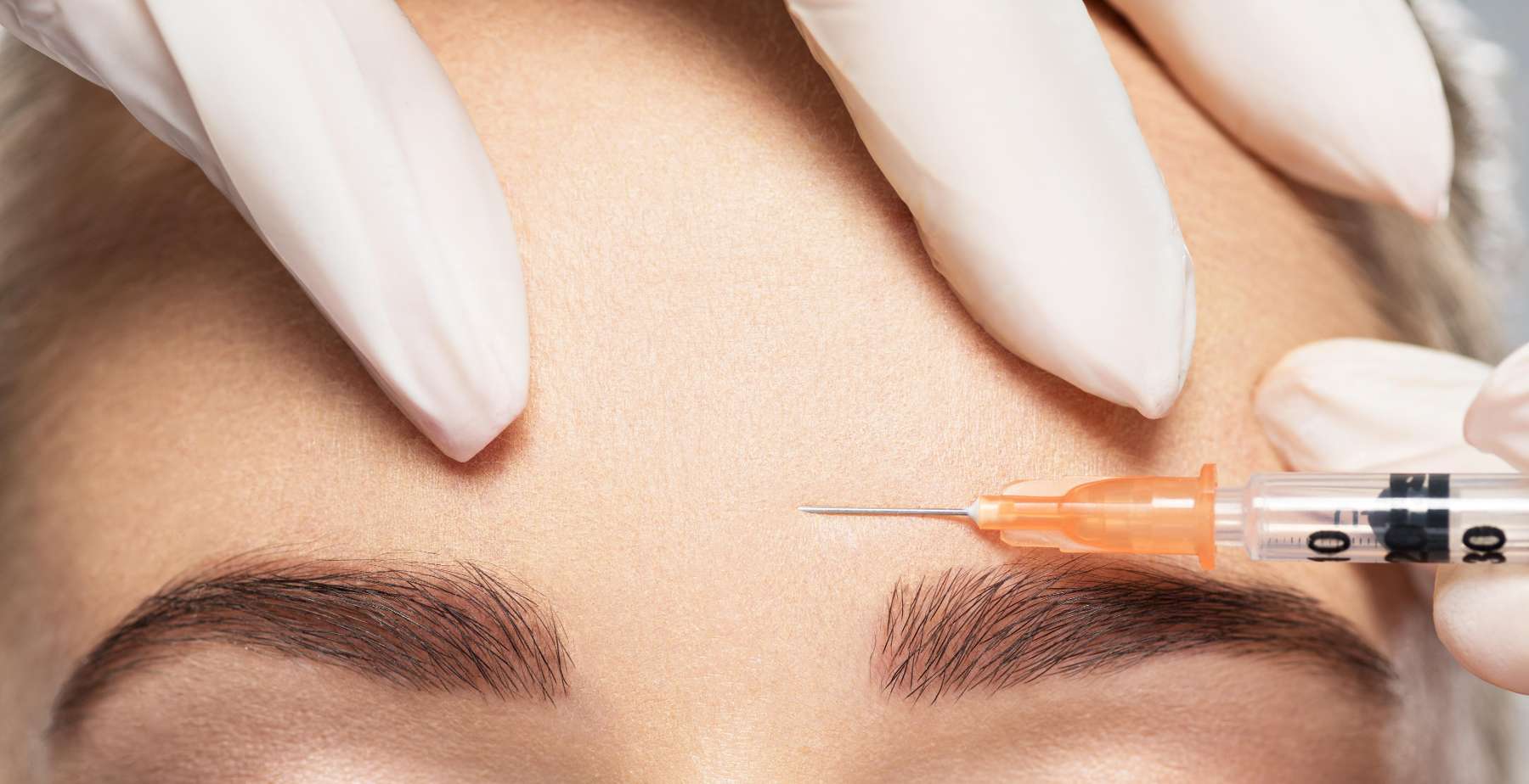 girl getting botox injection at her dentist in brentwood tn